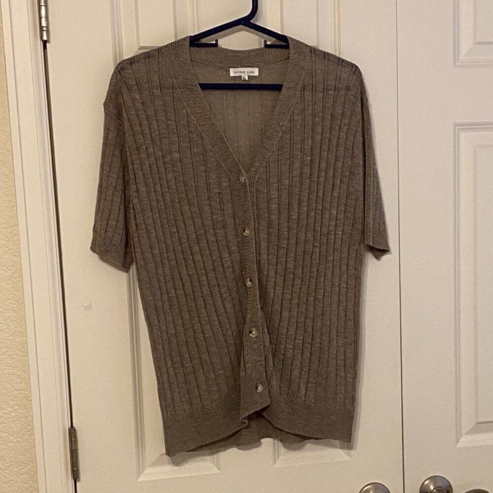 Little Lies short sleeved cardigan